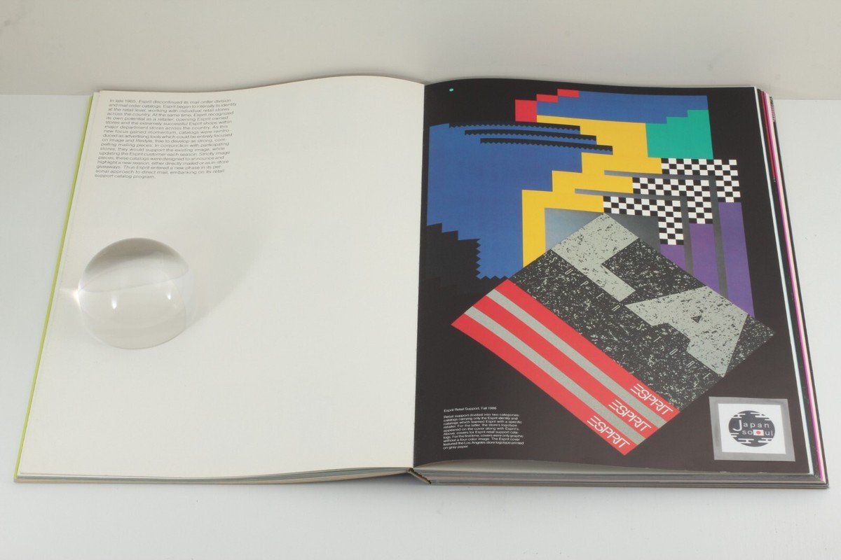 アート・デザイン・音楽 ESPRIT'S GRAPHIC WORK 1984-1986 ESPRIT'S GRAPHIC WORK 1984-1986 Art Design Book Vintage