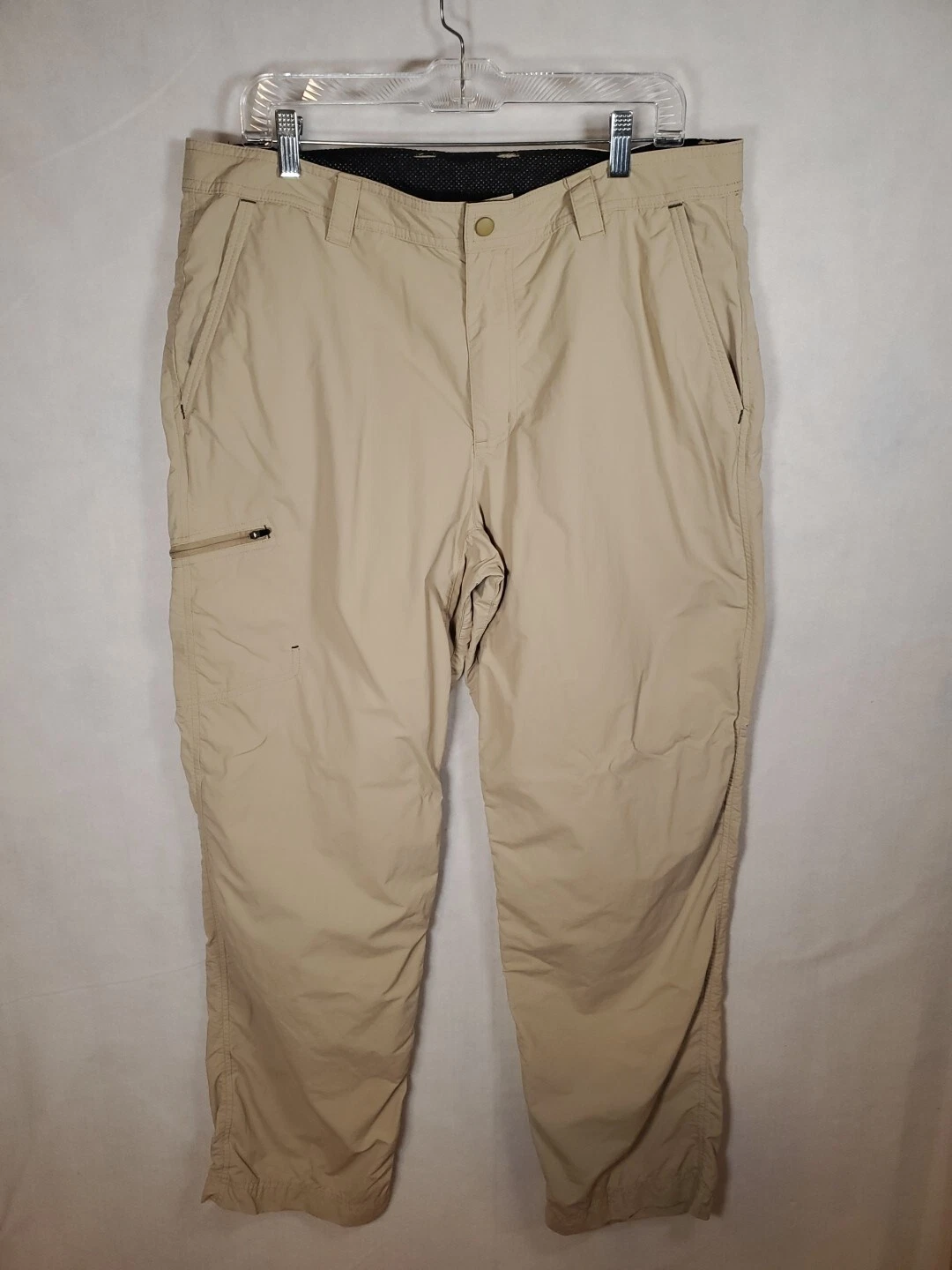 Marmot Hiking Pants Men’s Size 36x30 Beige/tan Nylon Blend Lightweight