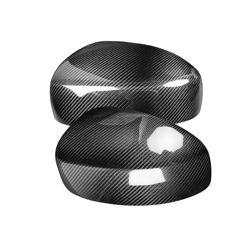 Fit For Infiniti G35 2003-2007 2PCS Real Carbon Fiber Rearview Mirror Cover Trim - Picture 2 of 8