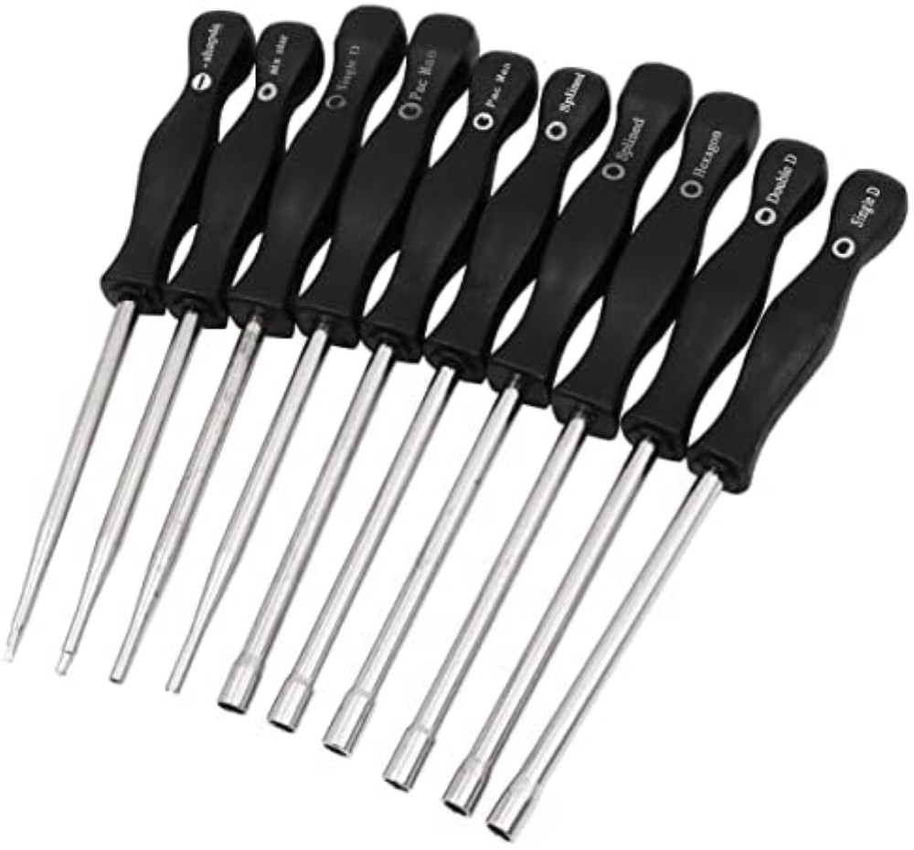 Set 10 Strumenti Regolazione Carburatore Tiardey per Decespugliatore e Motosega