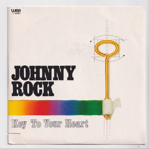 (AB230) Johnny Rock, Key To Your Heart - 1981 - 7" vinyl