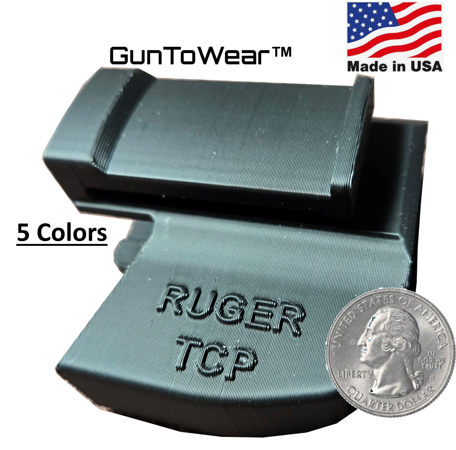 TAURUS PT738 TCP 380 acp Holster IWB In Waistband conceal carry Made in USA