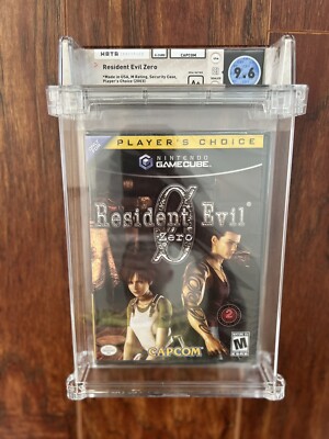Resident Evil Zero Nintendo GameCube WATA 9.6 A+ FACTORY SEALED MINT NOT VGA