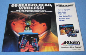 Nintendo NES Game & Booklet ~ Double Dragon II, The Revenge