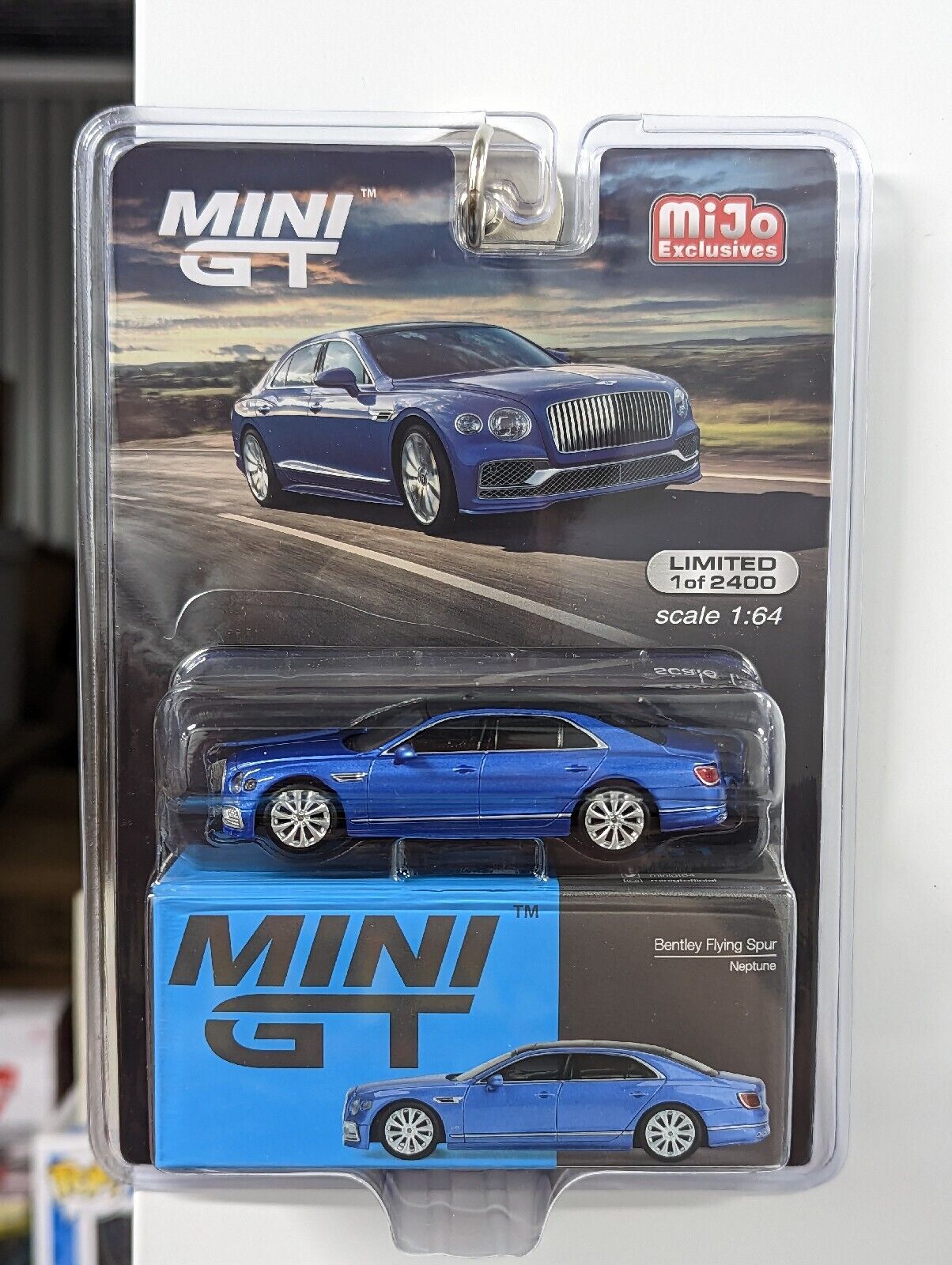 Bentley Flying Spur - 2023 Mini GT Mijo exclusive -  Neptune Blue