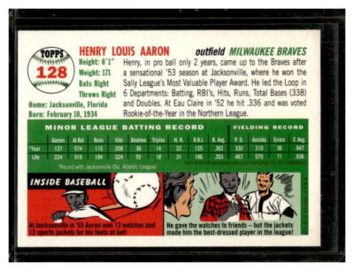 2000 Topps Opening Day #110 Hank Aaron 1954 | eBay