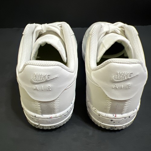 Sz 6 - NIKE WMNS AIR FORCE 1 CRATER ‘SUMMIT WHITE’  [CT1986-100] 2020 NEW - Picture 5 of 14