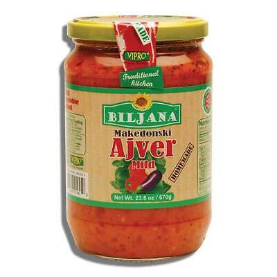 Mild Vegetable Spread 1.47 Pound Pack Made in Macedonia Finest Ingredients