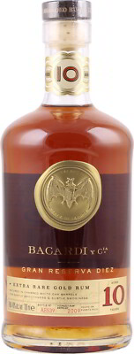 Bacardi Gran Reserva Diez Rum - 40 % Vol. / 0,7 L