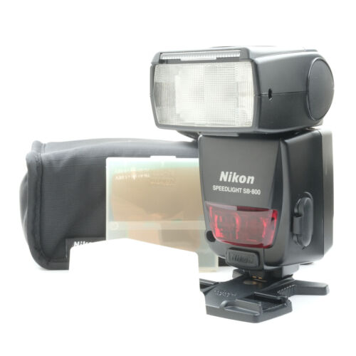 Nikon Speedlight SB-800 Shoe Mount Flash Rare Accsaries "Near Mint" for Nikon - Picture 1 of 19