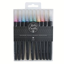 Kelly Creates AQUA BRUSHES - 10 pc