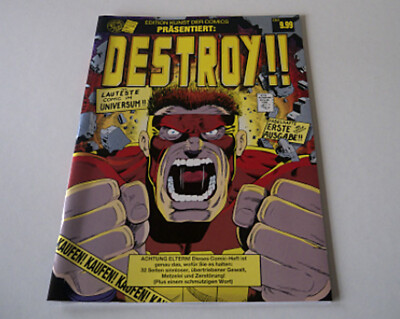 Superhelden-Parodie von Scott McCloud: Destroy!!!***neu