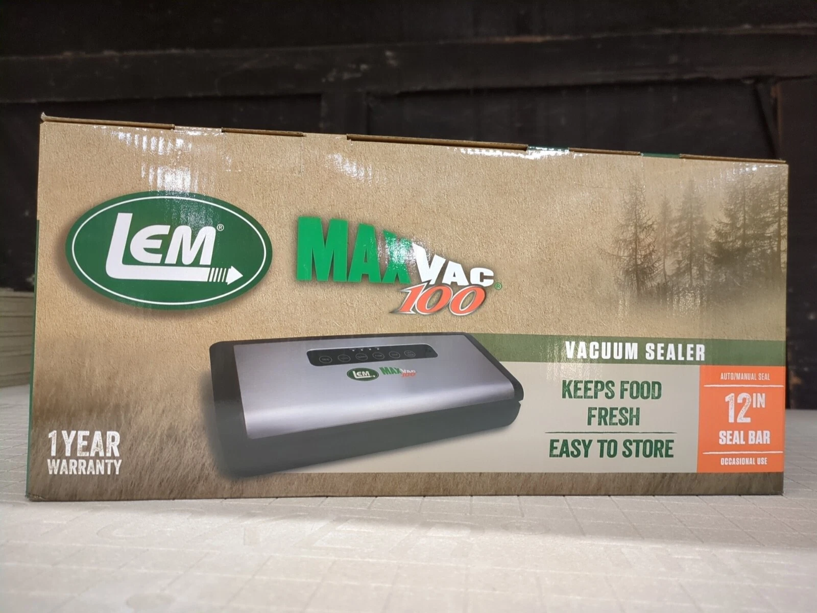 Vacuum Sealer By LEM 1379 MaxVac 100 - 734494013795