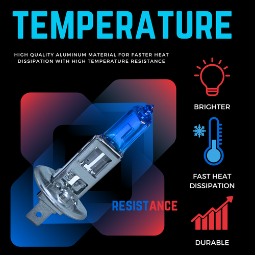 For Kia Ceed ED Xenon Blue 100w Headlight 2007-2012 High Beam Light Bulbs 12v - Picture 10 of 12