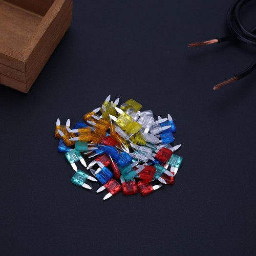 60-teiliges Mini-Sicherungsblatt für Auto, LKW, 5 A, 10 A, 15 A, 20 A, 25 A, 30  - Picture 10 of 12