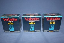 Verbatim MF2HD 3.5-inch Floppy Disks, PC Formatted, 1.44 MB - 3 Sealed Boxes