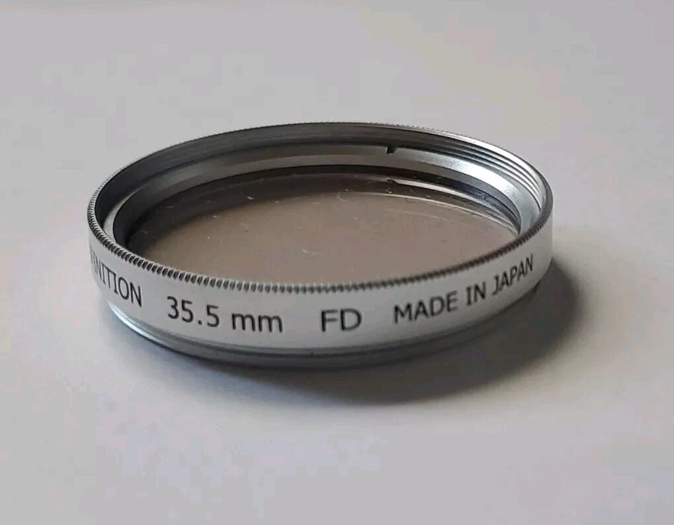 OPTEKA 35.5 mm, 3 Filters: UV, Polarizer, FD + Bonus 35.5-37 Adapter, Japan - Image 3 of 4