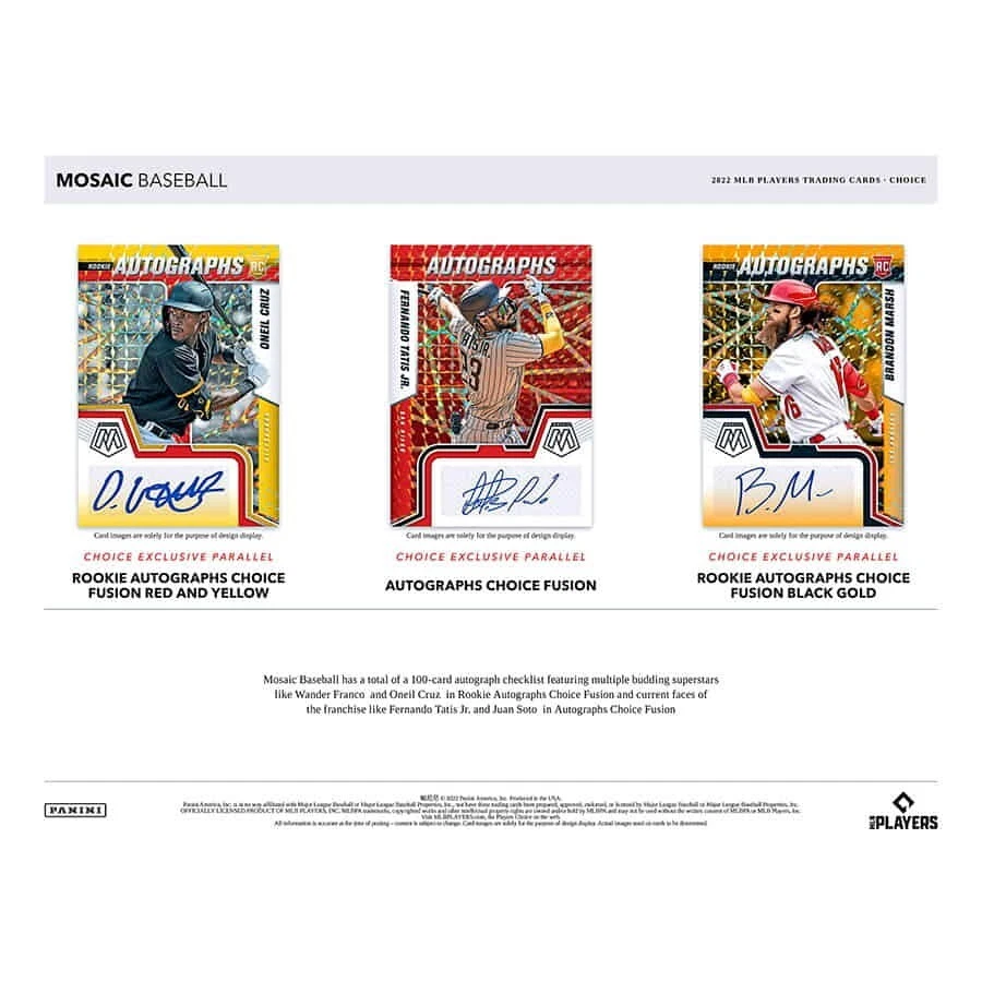 2022 Panini Mosaic Choice Baseball Hobby box NEW factory sealed 22PABMOS-CH - Image 3 of 4