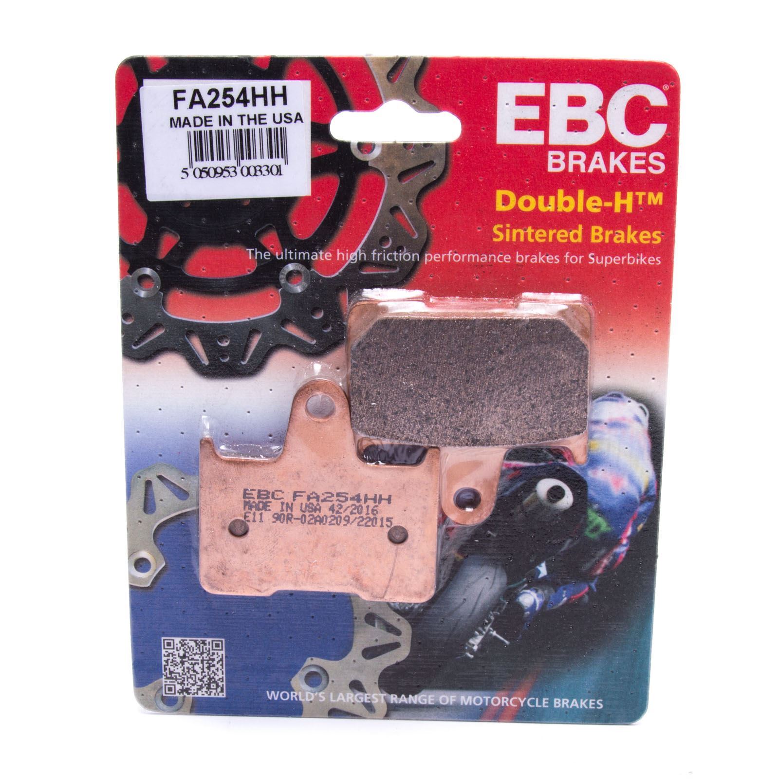 EBC FA254HH Sintered Brake Pads for Suzuki GSX-R 1000 05-06