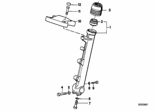 Original BMW 31421458341 Joint d'arbre fourche pour R65 R65RT R80 R80RT R100RS.. - Photo 2/7