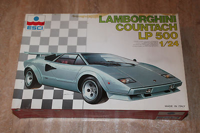 Esci 3056 Lamborghini Countach LP500 1:24 NEU OVP RAR 