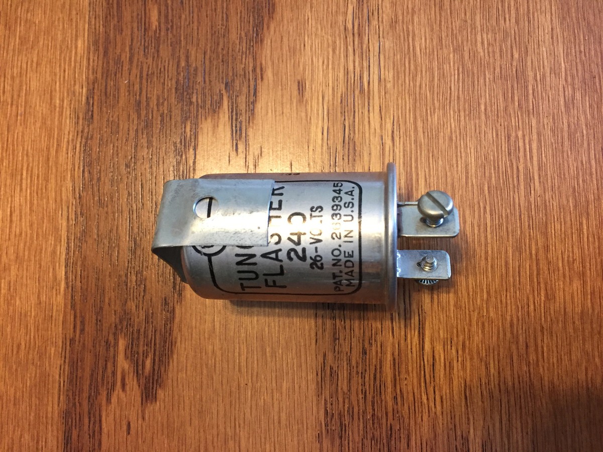 Tungsol 240 26 Volt Turn Signal Flasher (NSN 5945-00-296-8464) | eBay