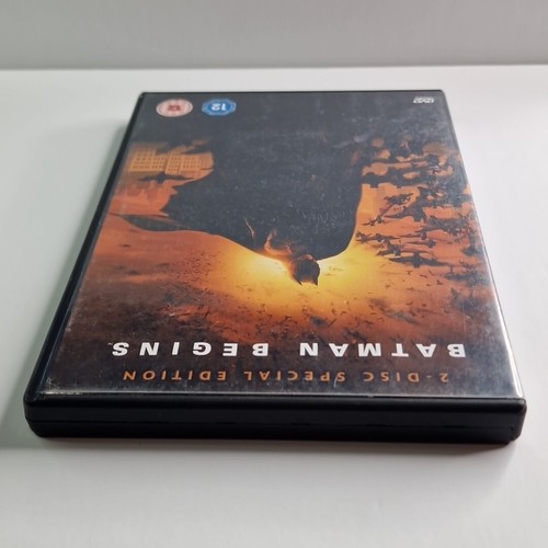 Batman Begins (2 Disc Special Edition DVD, 2005) Warner Bros Z1 72959 Region 2 - Imagen 4 de 10
