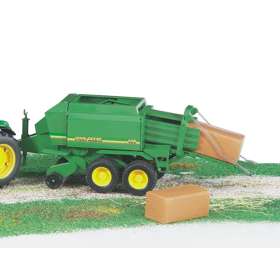 Bruder Imballatrice John Deere Pressa Per Balle Di Grandi Dimensioni - Immagine 4 di 4