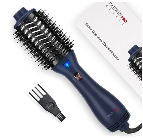 ONE-STEP WARMLUFTBÜRSTE FÖHNBÜRSTE VON PARWIN PRO BEAUTY IN BLAU HAARTROCKNER - Bild 10 von 14