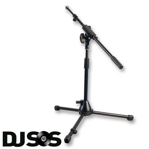 PULSE - PLS00041 - SHORT MICROPHONE STAND WITH ADJUSTABLE BOOM