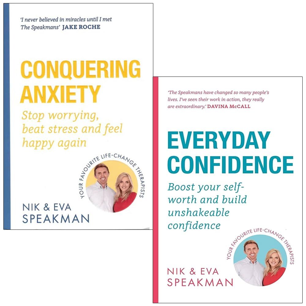 Conquering Anxiety, Everyday Confidence 2 Books Collection Set