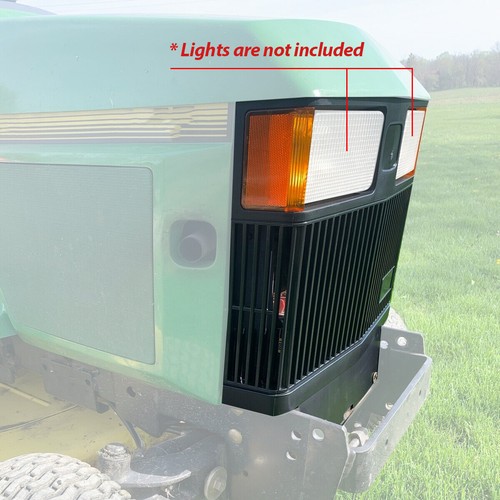Reemplazos de rejilla frontal para AM116207 para John Deere 415 425 445 455 NEGRO - Imagen 12 de 15