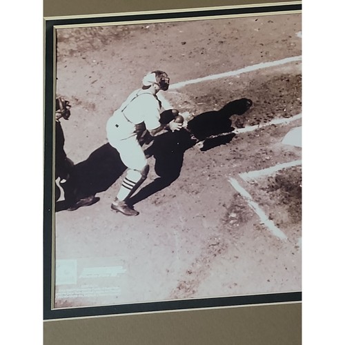 Babe Ruth Tribute Framed Art Work 3 8x10 Photos w/MLB COA Hologram 21"T x 33"W - Picture 19 of 23