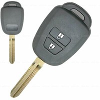 Funk SchlüSsel Ersatz GehäUse Passend FüR Toyota Corolla Rav 4 Yaris Verso Toy43