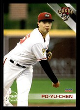 Po-Yu Chen 2024 Choice Altoona Curve #27 Altoona Curve
