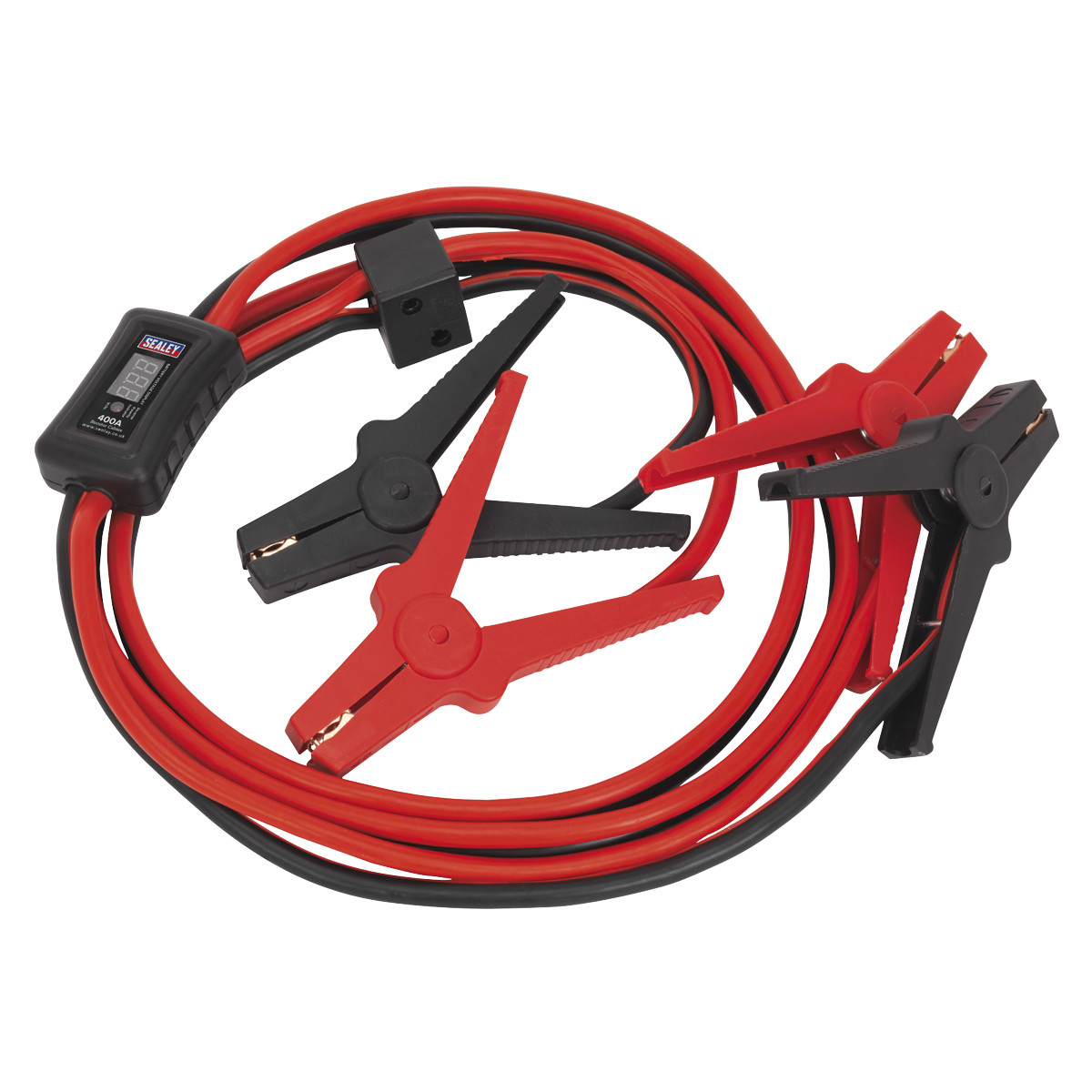 Sealey BC16403SR Booster Cables 16mm x 3m 400A with Electronics Protection