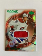 2018-19 UD Trilogy '03-04 15th Anniversary Retro Rookie Jerseys J. KOTKANIEMI