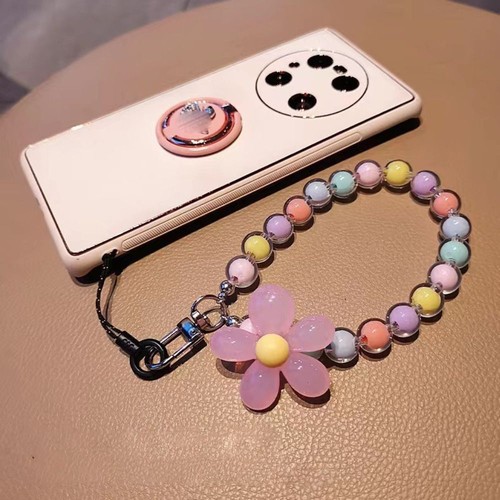 Chains Mobile Phone Chain Bead Lanyard Cellphone Straps Lanyard for Keys - Photo 7 sur 19