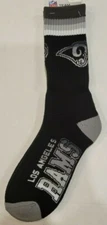 NFL Los Angeles Rams Men's Socks, New (PLATINUM DUECE)