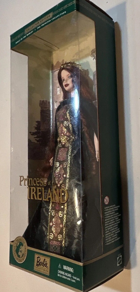 Barbie, Princess Of Ireland, Dolls Of The World, Mattel