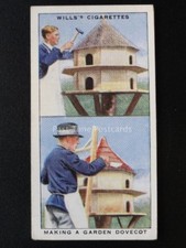 No.7 MAKING A GARDEN DOVECOT Garden Hints - Wills 1938