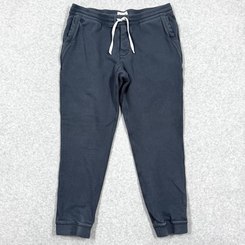 Taylor Stitch Pants Mens Large The Fillmore Terry Jogger Sweatpants Organic Grey