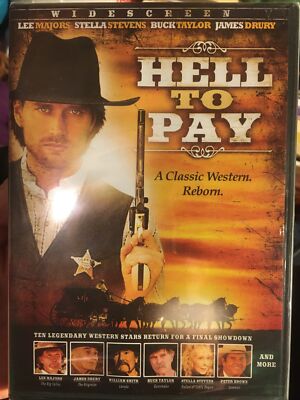 Hell to Pay DVD New/Sealed Lee Majors / Stella Stevens / Buck Taylor