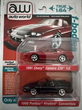 Auto World 1996 Pontiac Firebird / 1991 Chevy Camaro Target