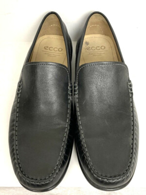 Black Ecco Classic Moccasin Ecco Shoes Ecco Classic Moc Black