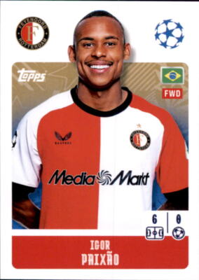 Champions League Sticker 24/25 - 219 - Igor Paixao - Feyenoord