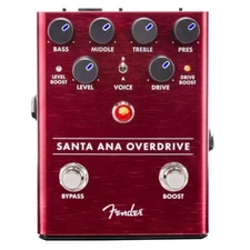 Used Fender Santa Ana Overdrive Guitar Effects Pedal
