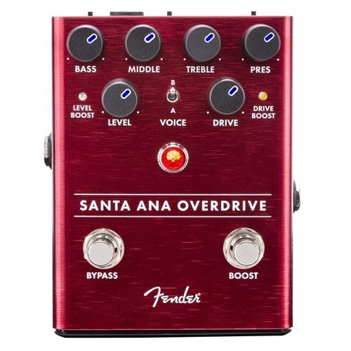 Used Fender Santa Ana Overdrive Guitar Effects Pedal - Afbeelding 1 van 4