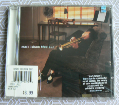 Blue Sun : Mark Isham, BRAND NEW CD S/S 1995 Jazz Trumpet+ Quintet