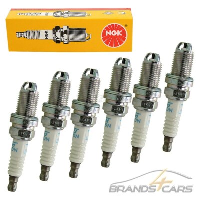 6x NGK ZÜNDKERZE FÜR AUDI 80 B4 100 C4 A4 B5 A6 C4 A8 4D CABRIO COUPE B3 2.6 2.8